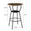 Ensemble de table bistro Industrial Industrial