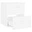 Hellena 410mm Single Bathroom Vanity with Drop In Chipboard Basin-979963700