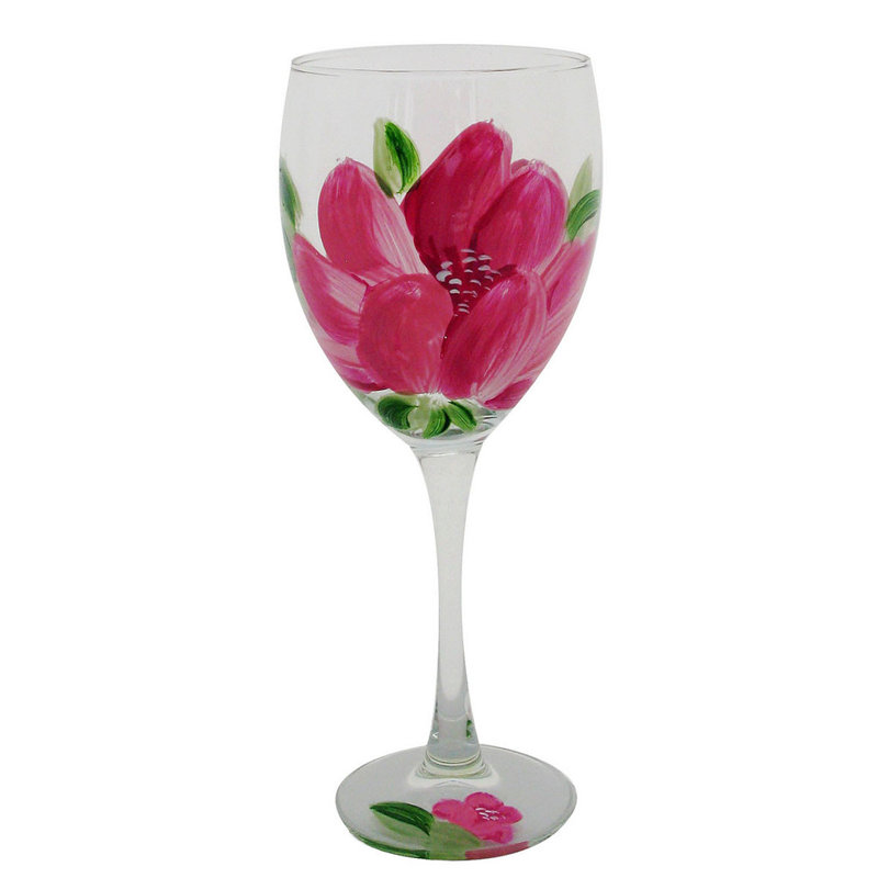 Peony 11oz. Wine Glass Set