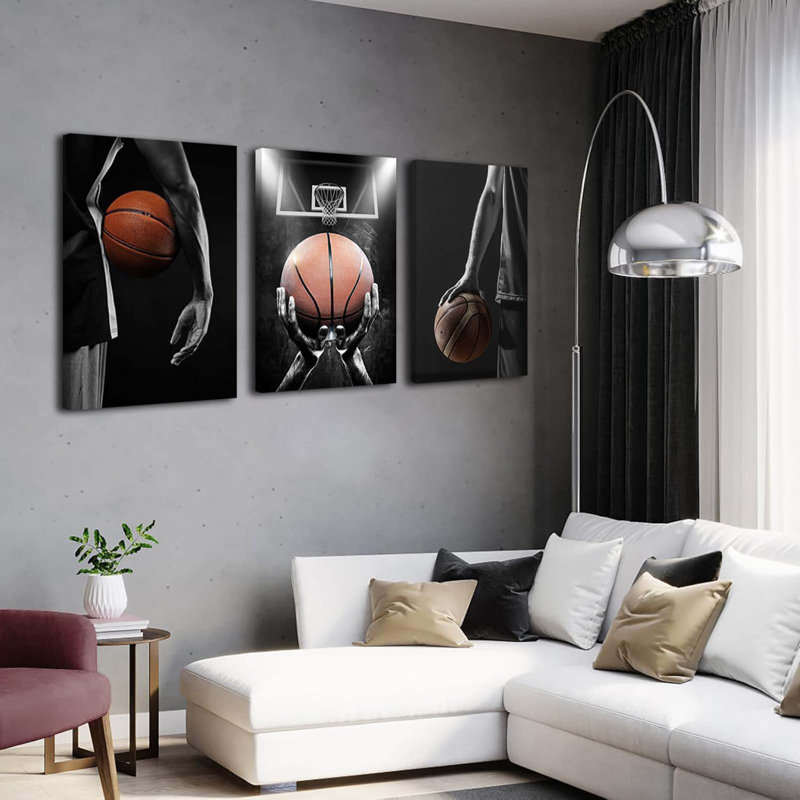 3 Piece Wrapped Canvas Print, 40 cm H x 30 cm W