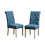 Chaise parsons capitonnée en bois massif-2025242409