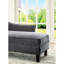 Méridienne en tissu gris-885118247