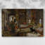 La vie dans le harem, Le Caire – John Frederick Lewis – Toile tendue sur châssis – 1858-1193718765