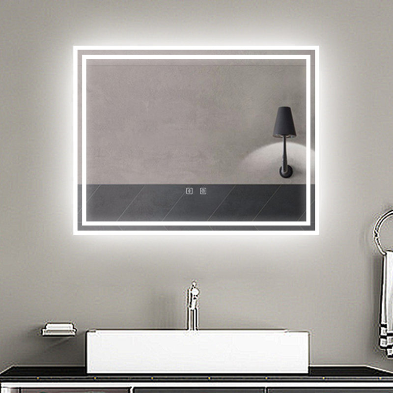 Conisha Rectangle Mirror, 304.8 cm H x 177.8 cm W