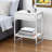 Odette White Side/End Table
