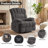 Breasha 39.7" Wide Manual Upholstered Swivel Rocker Recliner-71494675