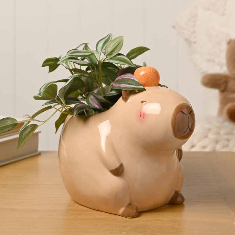 Planter, 17cm H x 21cm W x 16cm D