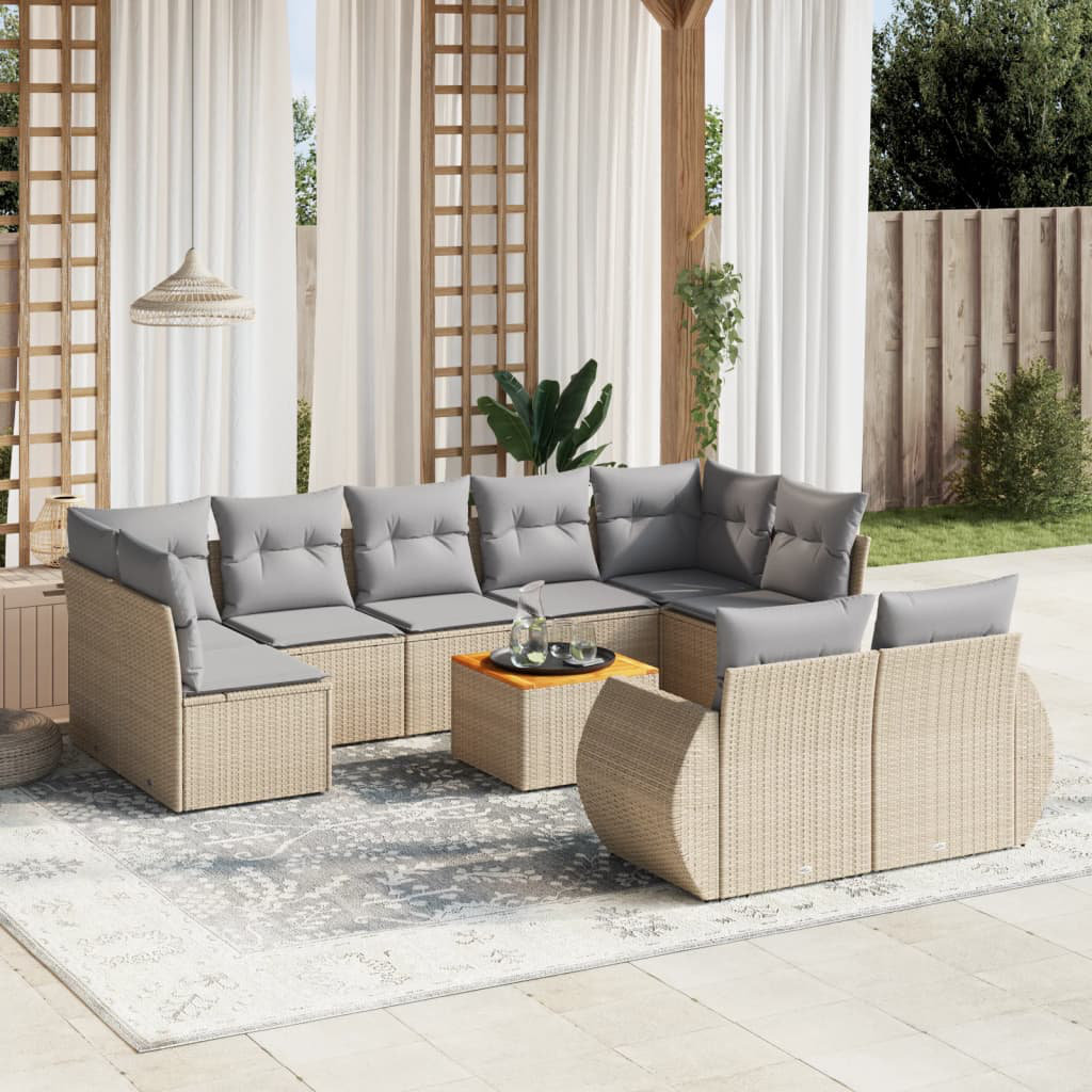 62 cm breites Outdoor-Sitzgruppen-Set Randine mit Kissen