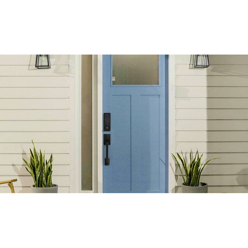 Philips Wi-Fi-Enabled Smart Door Lock Deadbolt with Palm Recognition, Matte Black