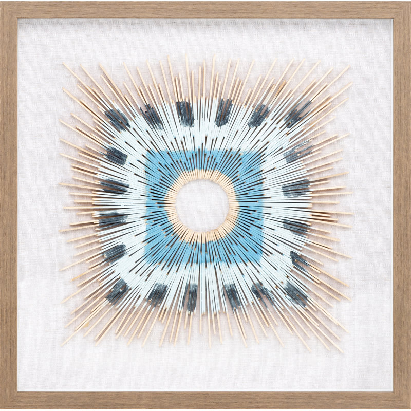 Handmade Glam Abstract Wall Decor on Solid Wood