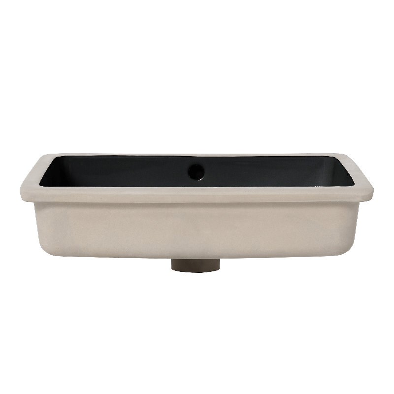 Lavabo de salle de bain vasque encastré Fine Fixtures - blanc