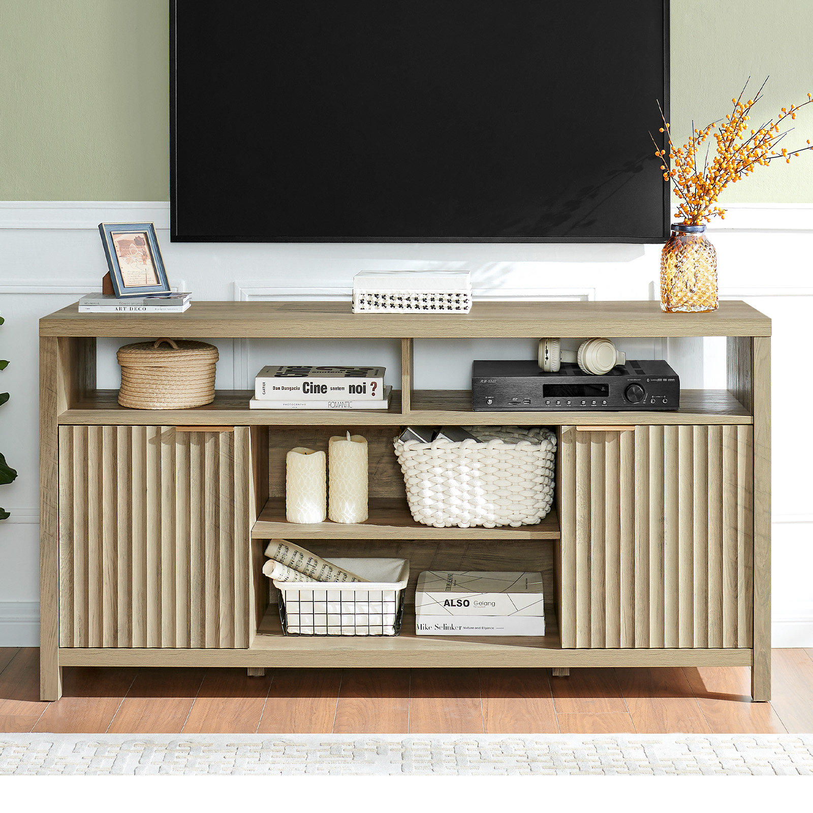 Latitude Run® Nicolee 59'' Media Console for TVs up to 65" & Reviews | Wayfair