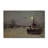 "London Bridge, Half Tide"  by John Atkinson Grimshaw Painting Print on Wrapped Canvas-10589957