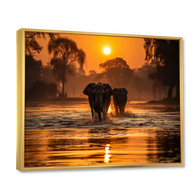 Glorious Elephant In The Wild