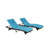 Set Of 2 Outdoor Long Reclining Chair, Reclining Lounge Chair, Lawn Sunbathing Chairs-896516783-896516787