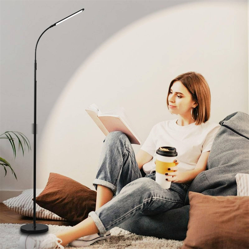 195cm Matte LED Arched Floor Lamp