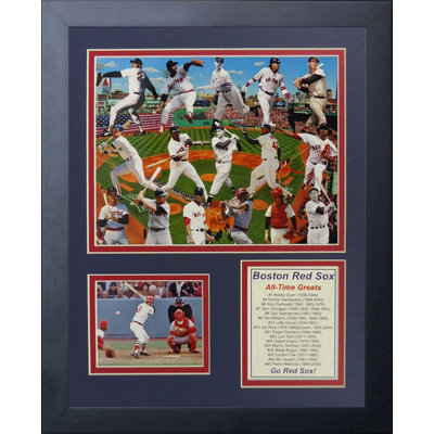 Boston Red Sox Greats Framed Memorabilia