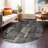 Rambo Geometric Black/Ivory Area Rug-1198745328