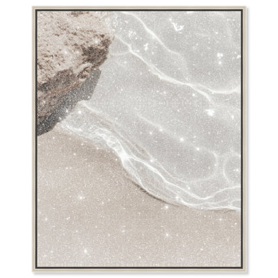 Crystalline Ripples Print by Oliver Gal