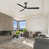 Brushed Nickel Weathered Wood