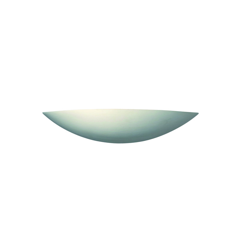 Demi lune à del 1 lumière Chiaramonte, H 3,75 po x l 18,75 po x P 4 po