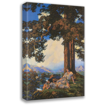 Toile tendue Hilltop par Maxfield Parrish Gallery