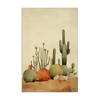 «Desert Cactus Scenery» par Roozbeh Bahramali