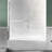 Myth 28 in. W x 56 in. H Hinged Frameless Tub Door with Tsunami Guard Technology-50305170