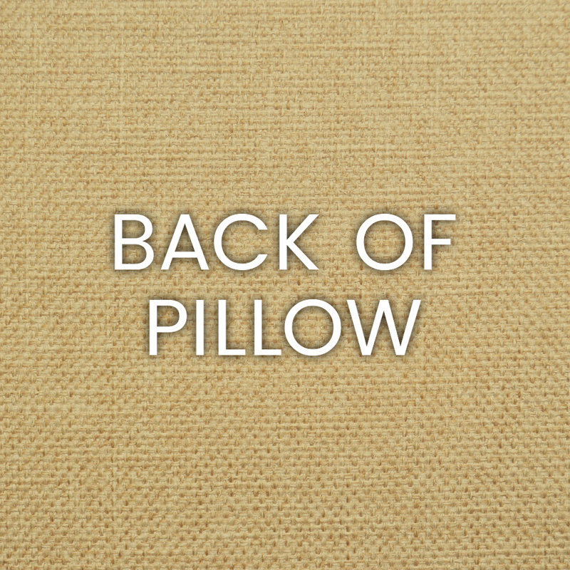 Thatchwork Pillow Cover & Insert, Natural, Square 24"