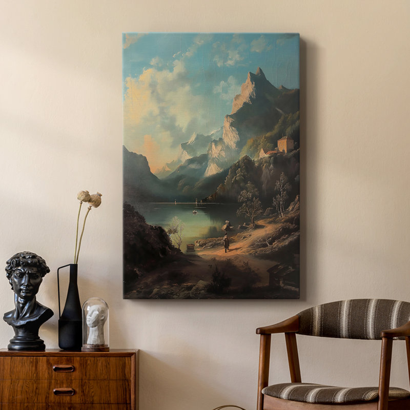 Paysages série CD - galerie sur mesure, H 18 po x l 12 po