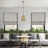 Aurea 1 Light English Bronze Pendant