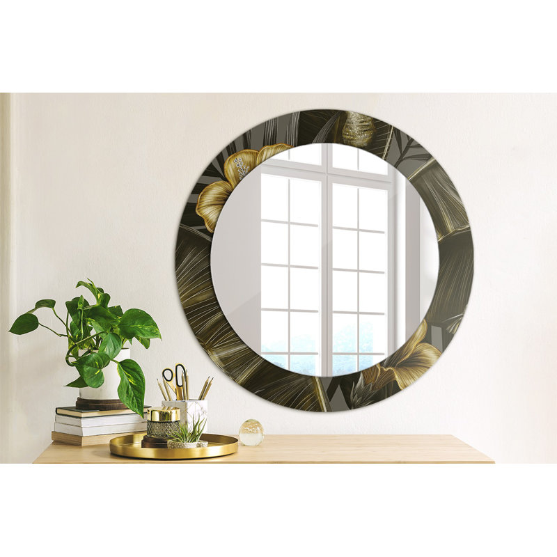 Huldar Glass Flat Wall Mirror
