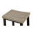 5 Pc Counter Height Table Set Two Tone Design Black Gray Dining Chairs Sturdy Metal Construction PVC Table Top Dining Room Furniture