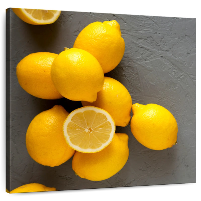 Yarlin Meyer Lemons, 33" H x 33" W