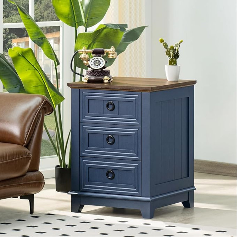 Farmhouse Night Stand for Bedroom