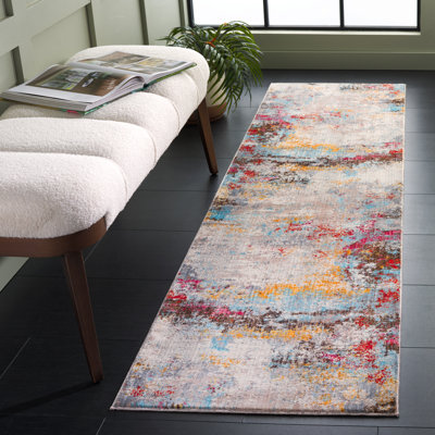 Tapis performance persan oriental rétro