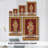 Romantic Urn II -Gallery Wrapped Cavas-2098109108