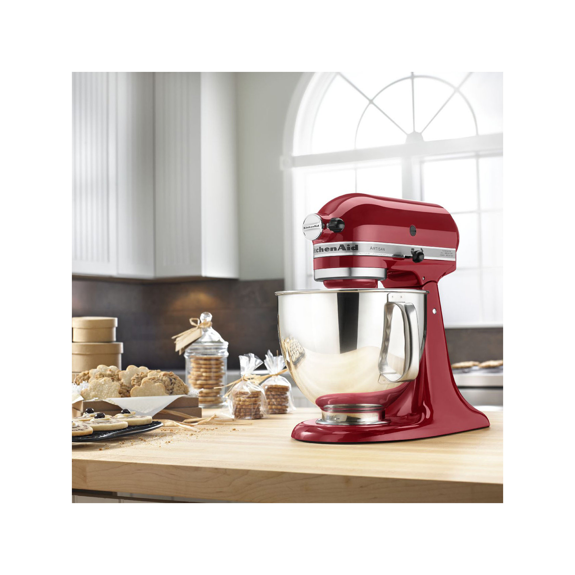 KitchenAid® Artisan® Series 5 Quart Tilt-Head Stand Mixer, Empire Red