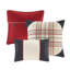 Édredon 7 pièces pour très grand lit - Red Buffalo Plaid Herringbone-121318610-121318608