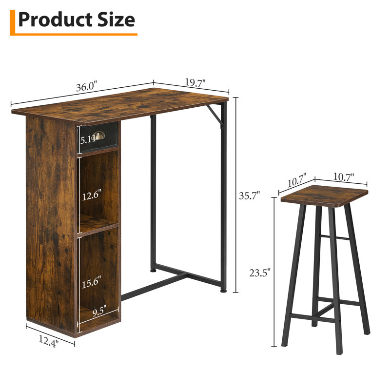 Dining Set, Brown, Brown, Brown, Brown