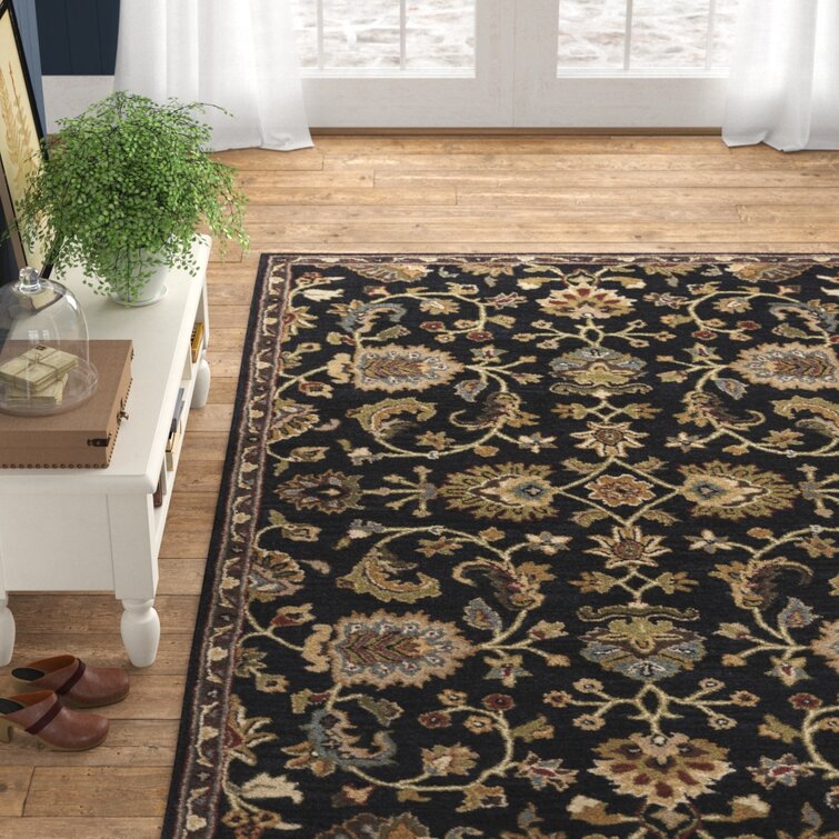 Charlton Home® Melania Hand Tufted Wool Oriental Rug & Reviews