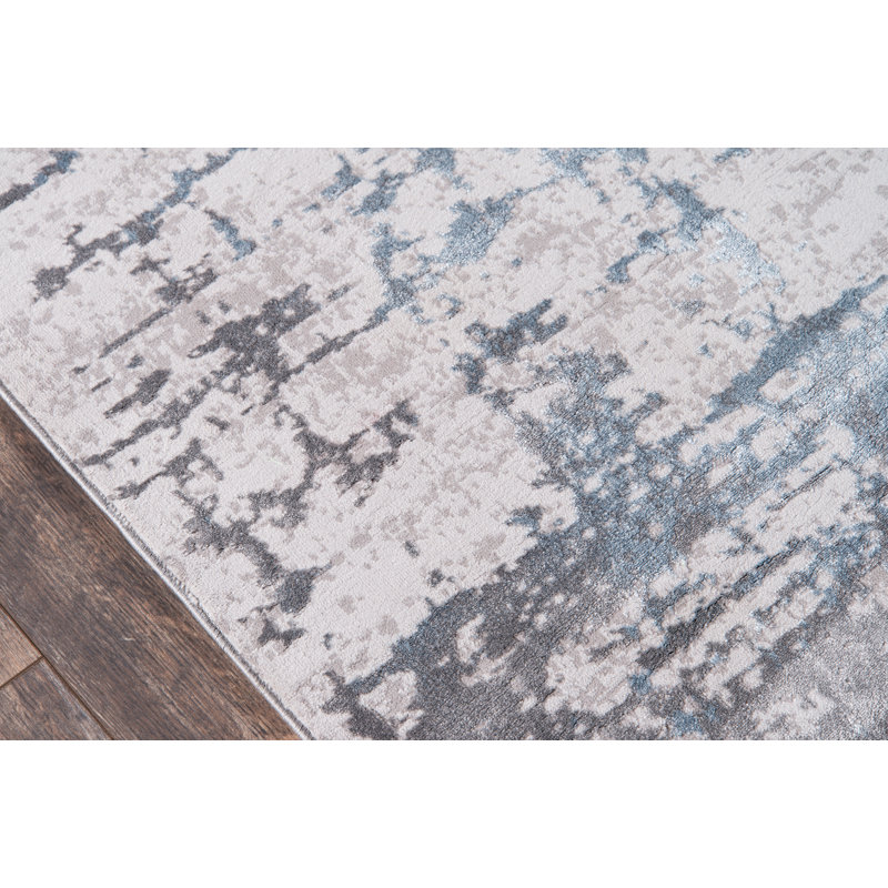 Thrapst Abstract Indoor Rug, Rectangle 5'3" x 7'6"