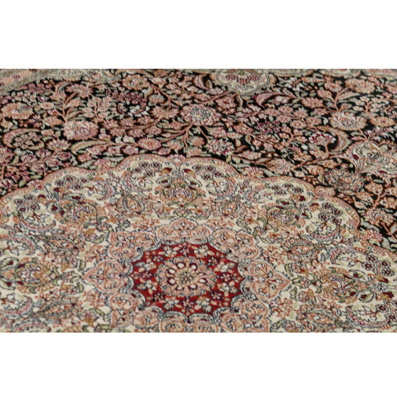 Hand Woven Silk Oriental Area Rug