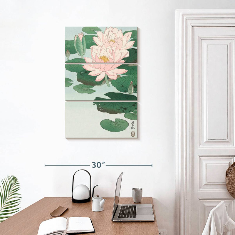 Harnek Flowering Water Lily, 32" H x 20" W