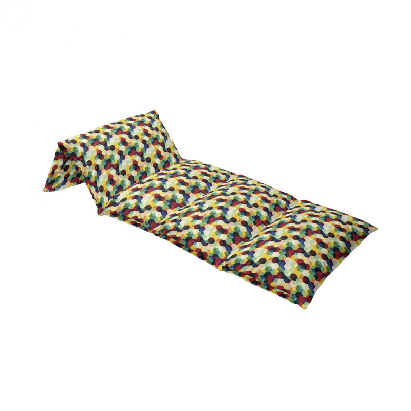Housse de coussin d'extérieur Rhombus, H 2 po x l 27 po x P 88 po