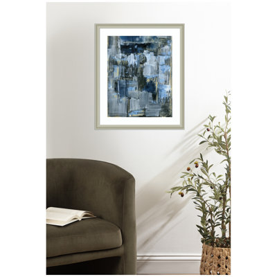 «Thunder Only Happens When Its Rains» par Leah Nadeau, reproduction d'art encadrée