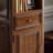 American-style country multi-level bookcase