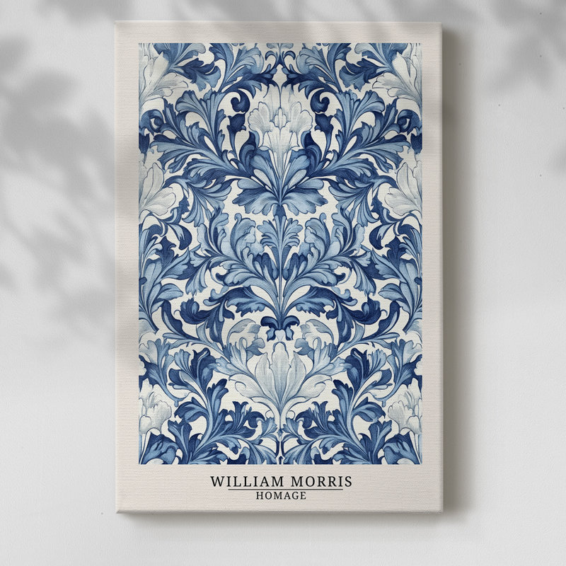 Wm Morris Series Dxlviii - Galas enveloppés de galerie, H 40 po x l 60 po