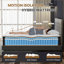 Matelas, peluche hybride pleine grandeur de 10 po avec mousse viscoélastique imprégnée de gel et ressorts ensachés indépendamment, isolement de mouvement, soutien des bords,-326814049
