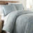Down Alternative filling Oversized Reversible Comforter Set with matching shams-1408324755